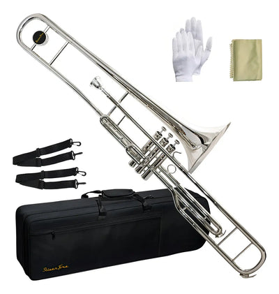 TROMBON DE EMBOLOS EN DO NIQUELADO SILVERTONE SLTB002