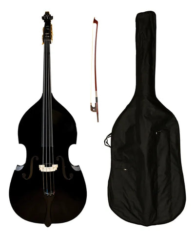 CONTRABAJO PROFESIONAL 4/4 NEGRO AMADEUS CELLINI MB040L-BK