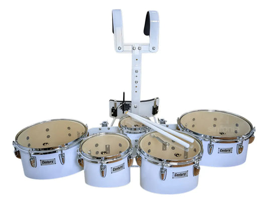 MULTITENOR 5 TAMBORES PRO 6" 8" 10" 12" 13" BCO C/ ARNES CEN CNMT003
