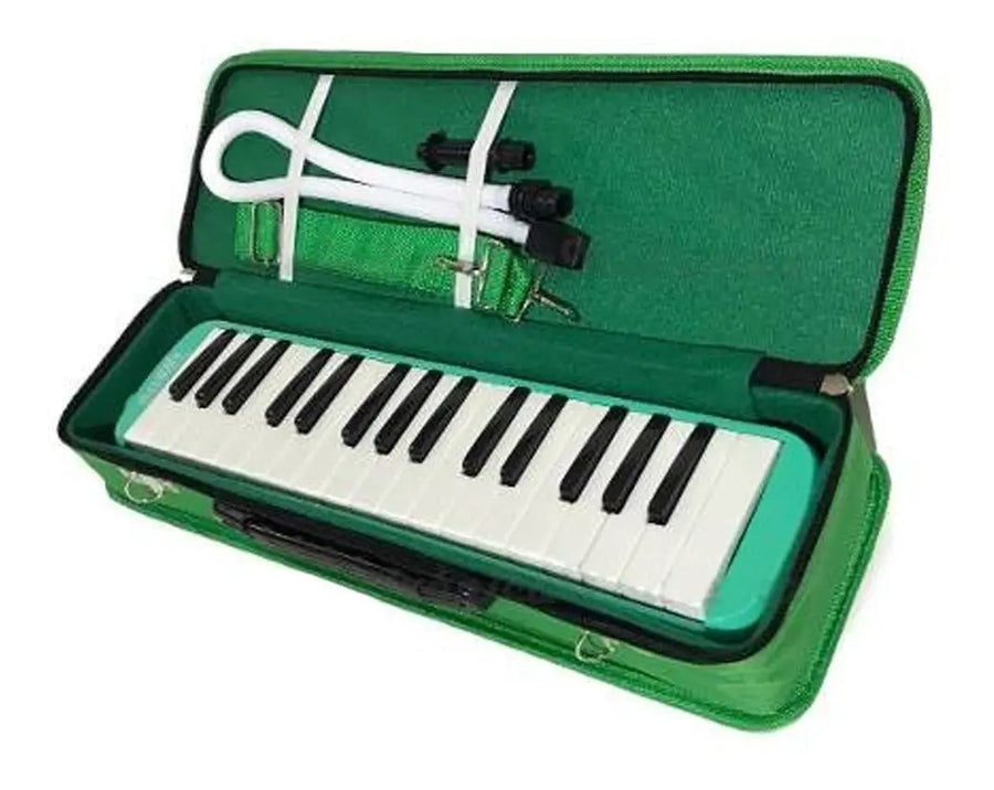 MELODICA 32 TECLAS VERDE 2 1/2 OCTAVAS C/ ESTUCHE EXTREME EXML005