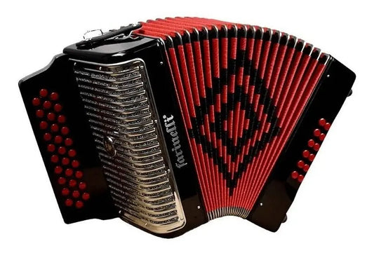 ACORDEON BOTONES FA NEGRO 3012 BR FARINELLI PREMIUM 3012FAN2HG