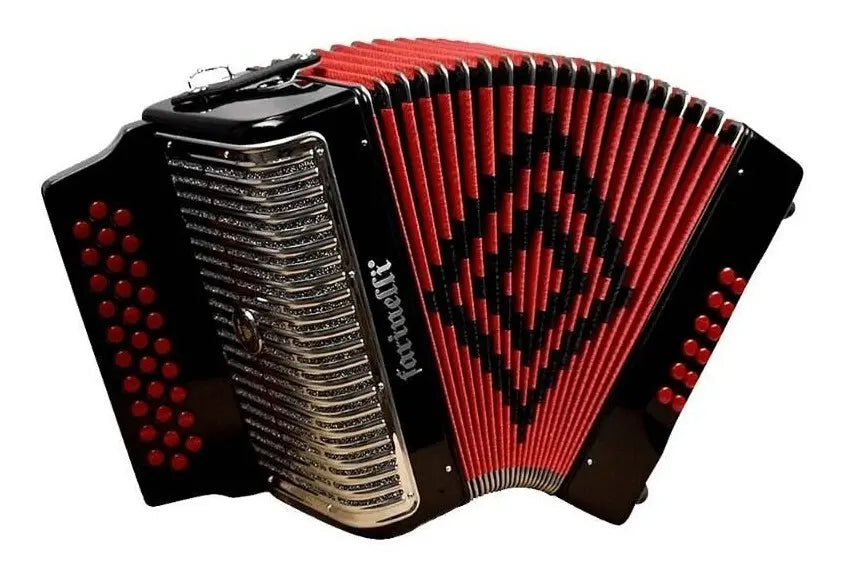 ACORDEON BOTONES FA NEGRO 3012 BR FARINELLI PREMIUM 3012FAN2HG