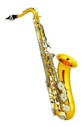 SAXOFON TENOR SIb COMBINADO LAQUEADO NIQUELADO SILVERTONE SLSX025