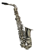 SAXOFON ALTO Eb NIQUELADO SILVERTONE SLSX010