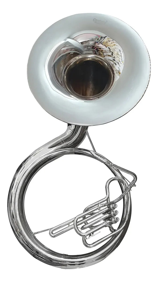 TUBA SOUSAFON NIQUELADO 26"  CENTURY CNSS005