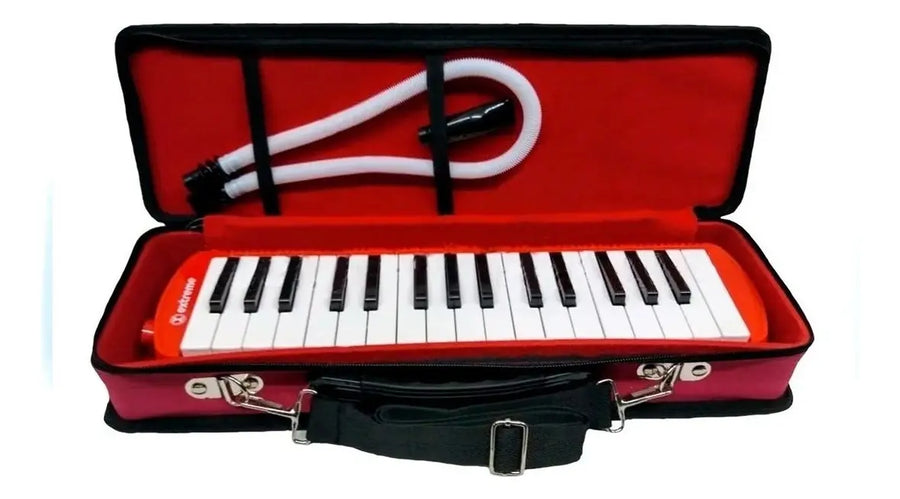 MELODICA 32 TECLAS ROJA 2 1/2 OCTAVAS C/ ESTUCHE EXTREME EXML003