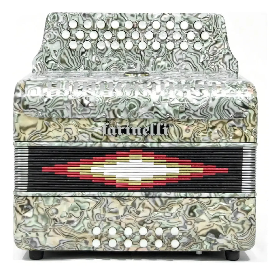 ACORDEON BOTONES FA ZEBRA 3012FAZ FARINELLI 3012FAZ