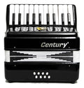 ACORDEON TECLAS JUNIOR NEGRO C22K8BSN CENTURY CNAC051