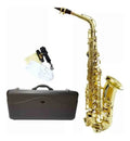 SAXOFON ALTO Eb COMBINADO LAQUEADO NIQUELADO SILVERTONE SLSX011