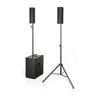 DB TECHNOLOGIES ES1203 Sistema PA activo con subwoofer de unidad doble de 12 pulgadas color negro ES1203