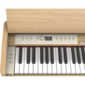 Piano digital de mueble, moderno color roble claro F701 NATURAL