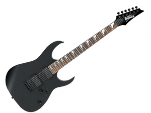 GUITARRA ELECTRICA IBANEZ ''RG'' NEGRO MATE GRG121DX-BKF