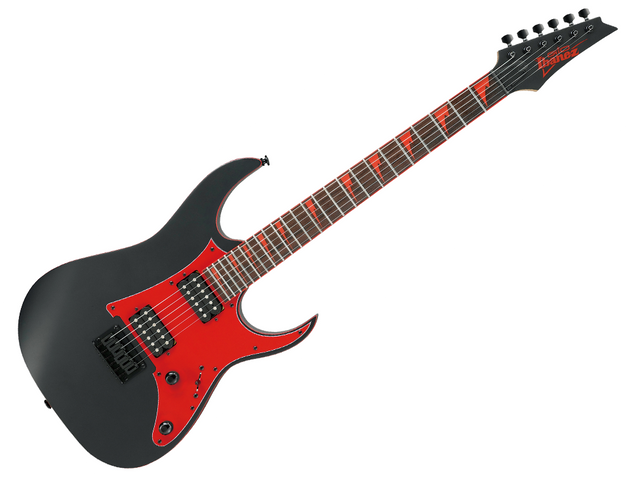 GUITARRA ELECTRICA IBANEZ ''RG'' NEGRO MATE GRG131DX-BKF