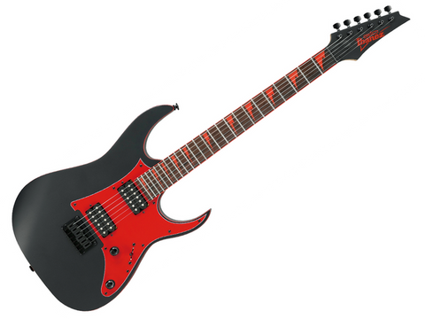 GUITARRA ELECTRICA IBANEZ ''RG'' NEGRO MATE GRG131DX-BKF