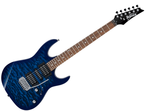 GUITARRA ELECTRICA IBANEZ ''RX'' AZUL SOMBREADO TRANSPARENTE GRX70QA-TBB