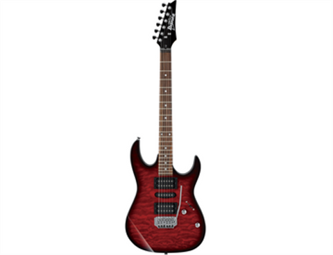GUITARRA ELECTRICA IBANEZ ''RX'' ROJA TRANSPARENTE SOMBREADO GRX70QA-TRB
