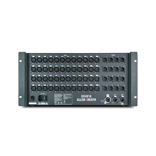 ALLEN & HEATH GX4816 Expansor de audio de 96 kHz para series SQ, AVANTIS y DLIVE GX4816