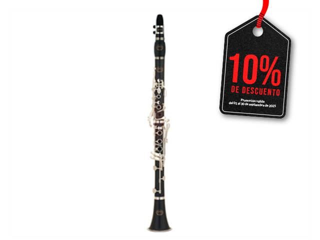 CLARINETE SI BEMOL JUPITER 17/6, EBONITE, CON ESTUCHE JCL700NA