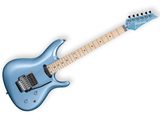 GUITARRA ELECTRICA IBANEZ ''JOE SATRIANNI'' AZUL CLARO METALICO