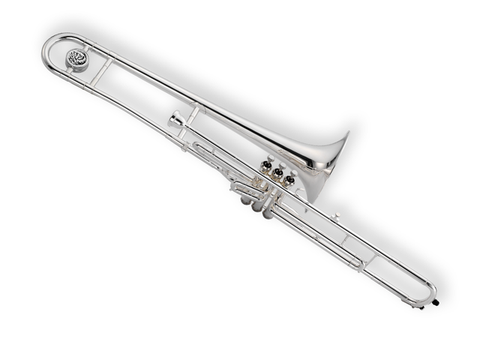 TROMBON DE EMBOLOS DO JUPITER PLATEADO CON ESTUCHE JTB720VSQ