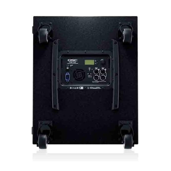 Subwoofer auto-amplificado de 18 pulgadas, color negro QSC KS118