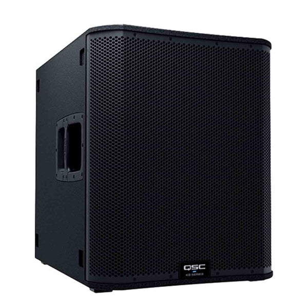 Subwoofer auto-amplificado de 18 pulgadas, color negro QSC KS118