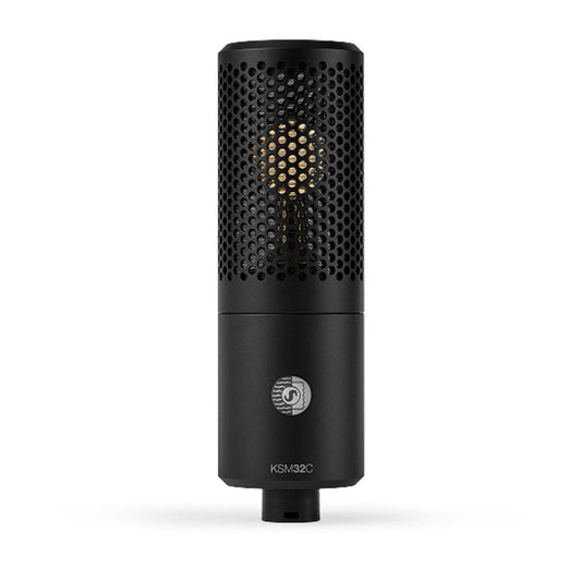 SHURE KSM32C/HM Microfono de condensador para estudio de grabacion, color negro KSM32C/HM