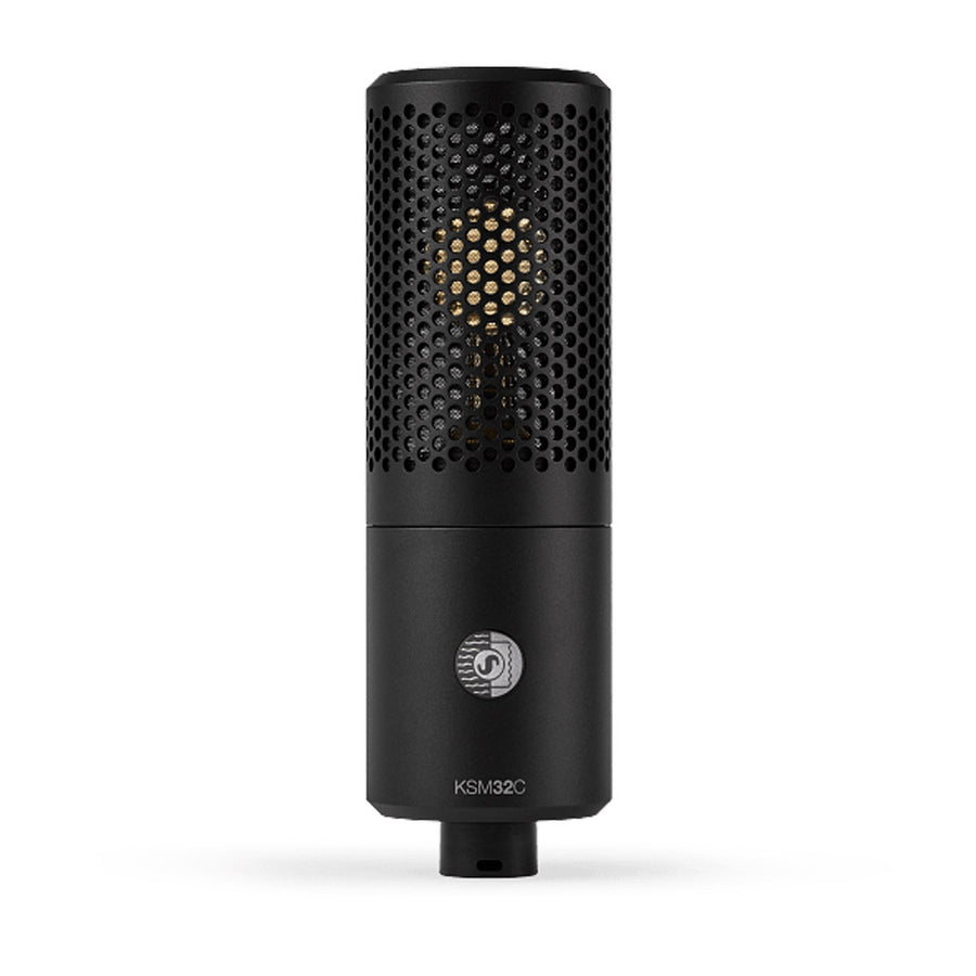 SHURE KSM32C/HM Microfono de condensador para estudio de grabacion, color negro KSM32C/HM