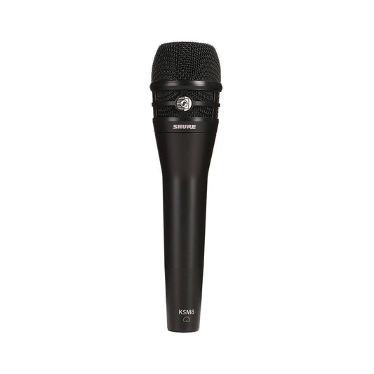SHURE KSM8/B Micrófono dinámico para voz doble diafragma, color negro KSM8/B