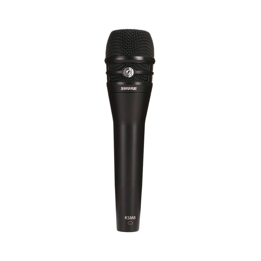 SHURE KSM8/B Micrófono dinámico para voz doble diafragma, color negro KSM8/B