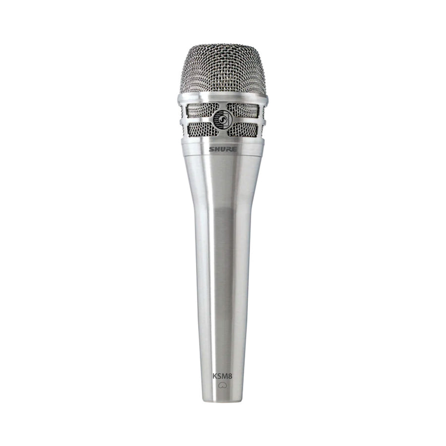 SHURE KSM8/N Micrófono dinámico para voz doble diafragma, color niquel KSM8/N