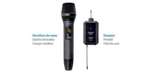 MICROFONO INALAMBRICO KM24DI