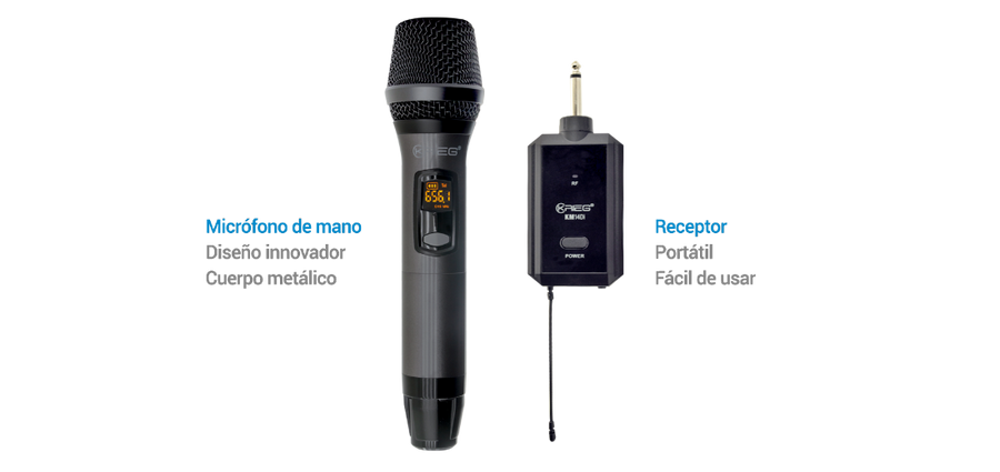 MICROFONO INALAMBRICO KM24DI