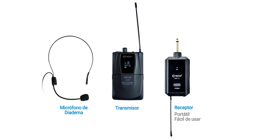 MICROFONO INALAMBRICO DE DIADEMA KM25DI