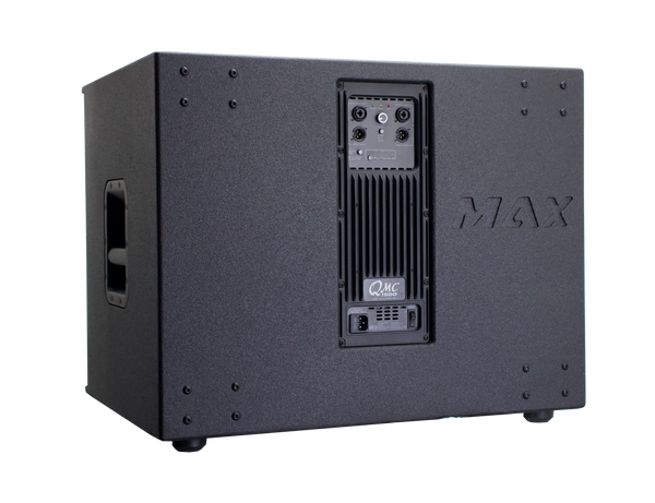 Subwoofer QMC con altavoz de 18", activo con DSP  MAX-118