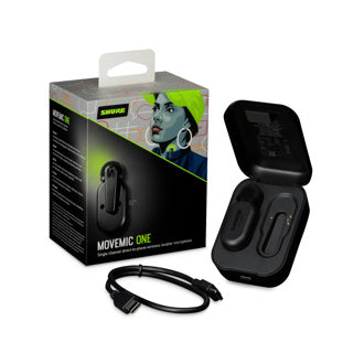 SHURE MOVEMIC-ONE Microfono miniatura inalambrico bluetooth. MV-ONE