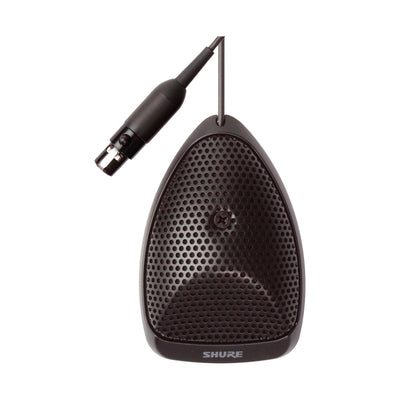 SHURE MX391/C Micrófono condensador cardioide para superficie color negro MX391/C
