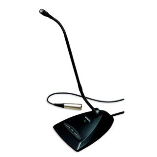 SHURE MX412D/C Microfono cardioide cuello de ganso 12 pulgadas con base de mesa alambrica MX412D/C
