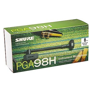 SHURE PGA98H-TQG Micrófono condensador con pinza para instrumento PGA98H-TQG