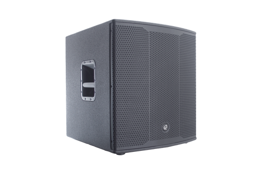 Subwoofer QMC con altavoz de 18”, activo con DSP  QMC-1000