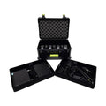 GATOR SH-MICCASEW07 Estuche de micrófono moldeada para (7) micrófonos inalámbricos y cierres SH-MICCASEW07