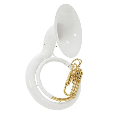 TUBA SOUSAFON DE FIBRA BLANCO 26" HIGH GRADE SILVERTONE SLSS011