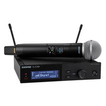 SHURE SLXD24+/SM58 Sistema inalambrico digital con microfono para voz, capsula SM58 SLXD24+/58-G57