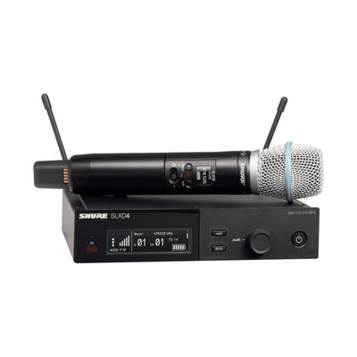 SHURE SLXD24/B87A-G58 Sistema inalámbrico con microfono para voz, capsula BETA87-A SLXD24/B87A-G58