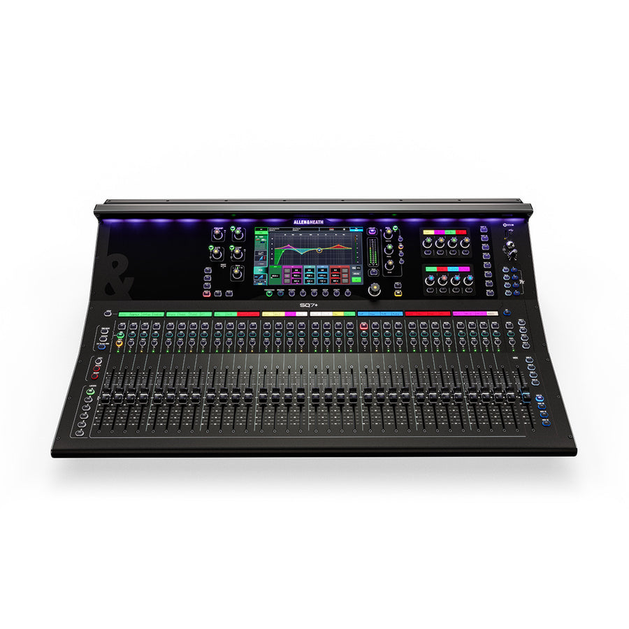 ALLEN & HEATH SQ-7+ Mezcladora digital de 48 canales con 32 preamplificadores integrados SQ-7+