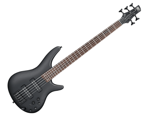 BAJO ELECTRICO IBANEZ ''SR'' DE 5 CUERDAS, NEGRO VETEADO SR305EB-WK