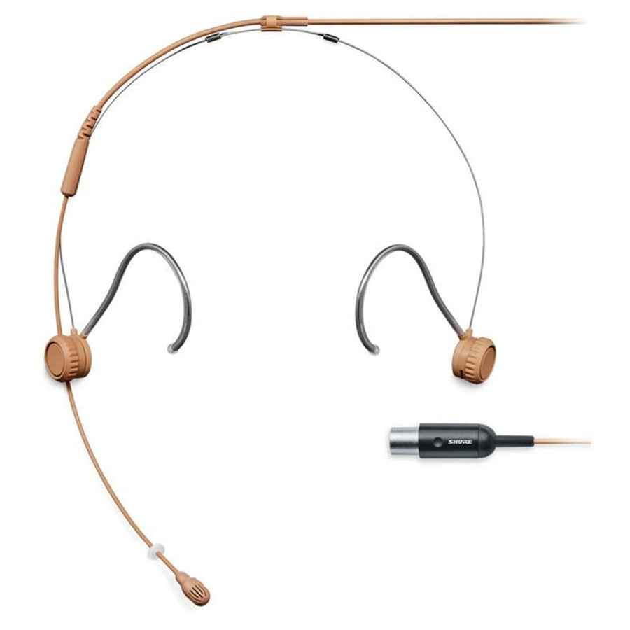 SHURE TH53B/O-MTQG Micrófono de diadema subminiatura MTQG/TA4F color cacao TH53C/O-MTQG