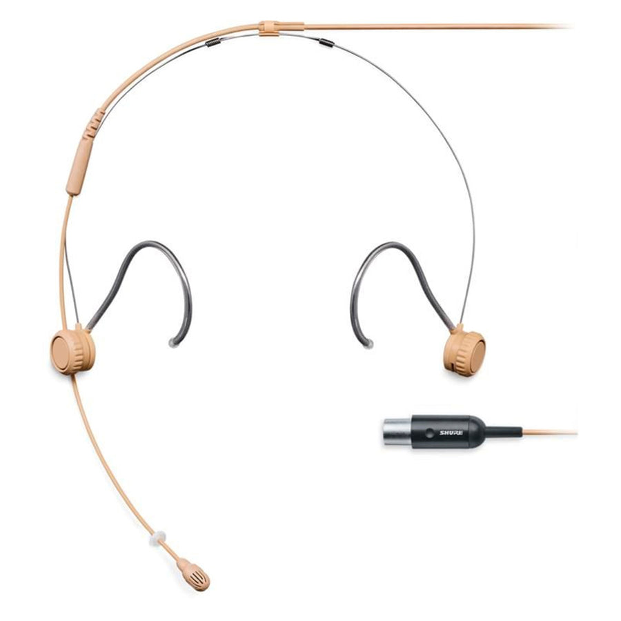 SHURE TH53B/O-MTQG Microfono de diadema subminiatura, color piel TH53T/O-MTQG