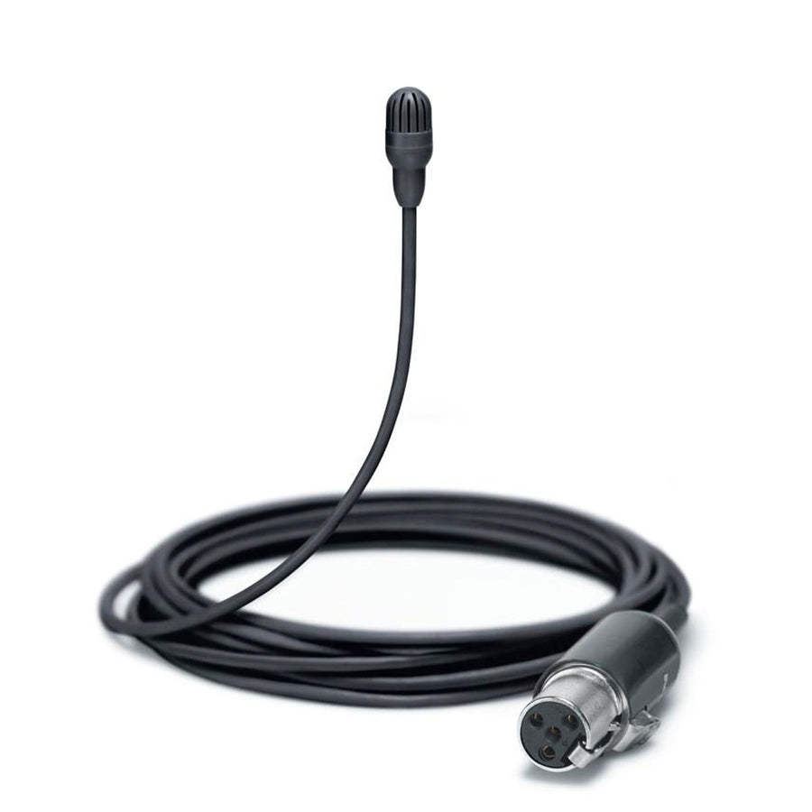 SHURE TL46B/O-MTQG Micrófono condensador omnidireccional lavalier subminiatura conector MTQG, negro TL46B/O-MTQG