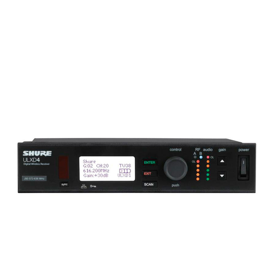 SHURE ULXD4-L50 Receptor inalambrico digital ULXD4-L50